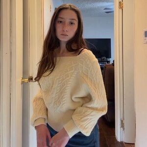 Women's Cream Sweater